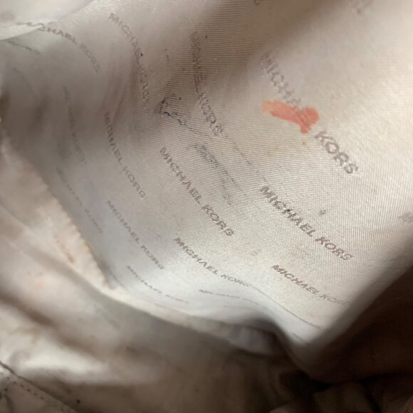 Michael Kors Brown Signature Coated Canvas Jet Set East/West Tote w/ Bag Charm - Picture 16 of 16